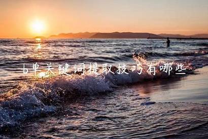 b單關(guān)鍵詞提取技巧有哪些